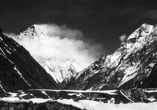 K2 i Broad Peak / fot. Tadeusz Piotrowski 1986