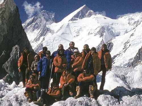 Wyprawa na Gasherbrum II i III w 1975 roku, fot. Anna Okopińska