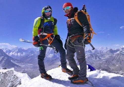 Trawers Everest i Lhotse