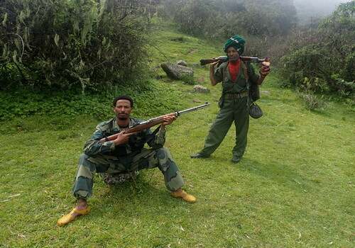 Etiopia strażnicy wyprawy