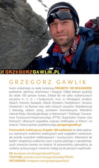 Projekt 100 wulkanów – Grzegorz Gawlik