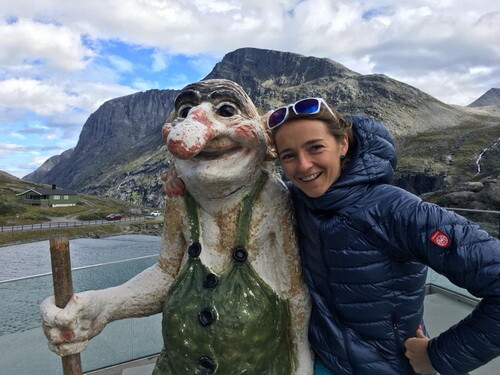 Natalia Tomasiak drugą zawodniczką Stranda Fjord Trai Race!