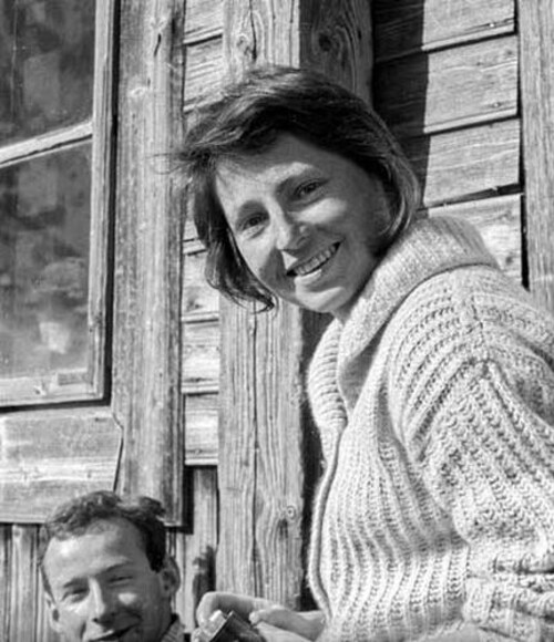 Danuta Topczewska, Morskie Oko 1960 rok. fot. Roman Redziejowski, źródło: www.nyka.home.pl